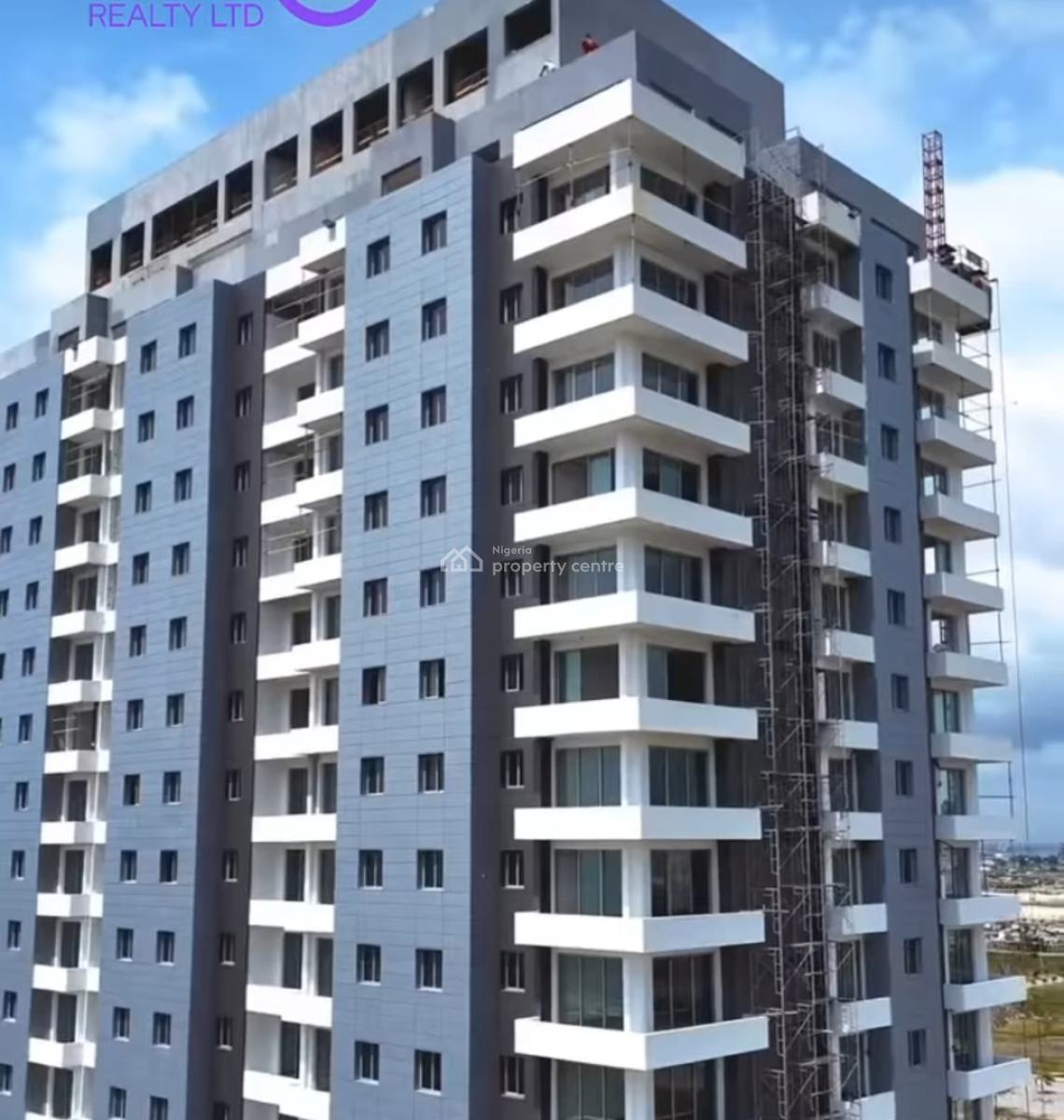 3 Bedrooms, 3 Bathrooms, 3 Toilets, 1 Car. 177sqm, Azuri Towers, Eko Atlantic City, Lagos, Flat / Apartment for Sale