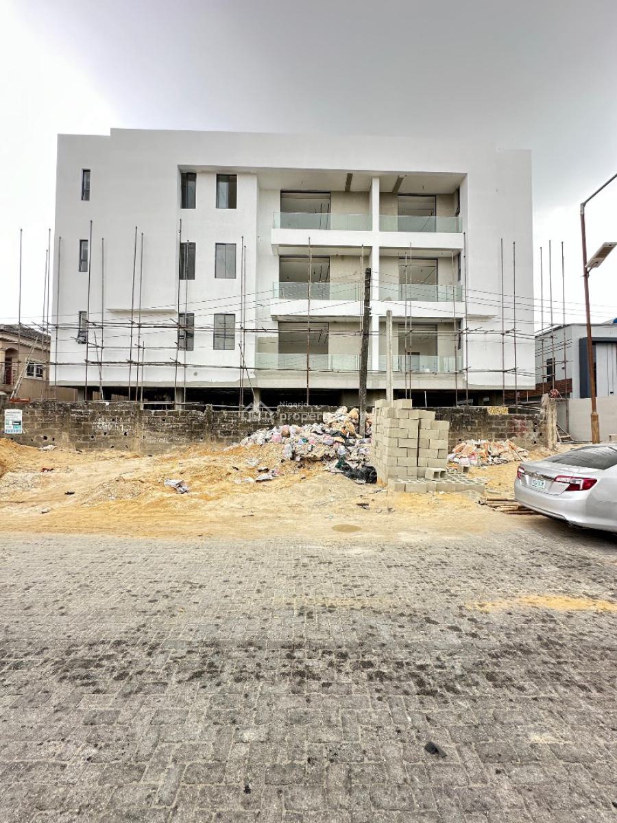 Lovely 2 Bedroom Apartment with Elevator, Communal Pool, Central Gas, Lekki Phase 1, Lekki, Lagos, House for Sale