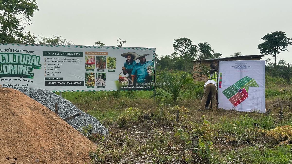Own a Farmland and Grow Your Own Food with As Low As 100k Deposit, Alabata, Abeokuta North, Ogun, Land for Sale