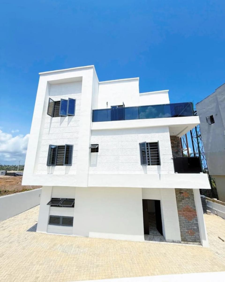 Fully Detached 4 Bedroom Smart Home Triplex with Penthouse, Bq, Abraham Adesanya, Ajah, Lagos, Detached Duplex for Sale