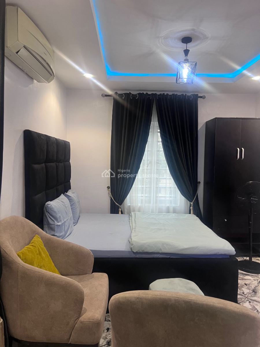 Fully Furnished Studio Apartment in a Mini Estate, Jibowu, Yaba, Lagos, Self Contain (single Rooms) for Rent