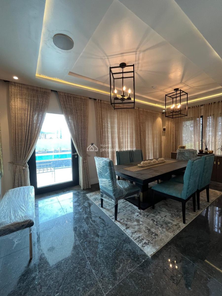 6 Bedrooms  Fully Furnished Fully Detached Duplexi, Pinnock Beach Estate Osapa London, Osapa, Lekki, Lagos, Detached Duplex for Sale