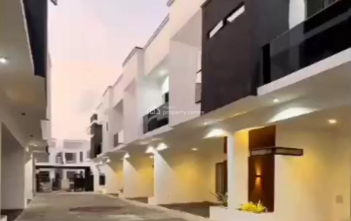 a Lovely Newly Built 3 Bedroom Terrace Duplex with Bq, Ikota, Lekki, Lagos, Terraced Duplex for Sale