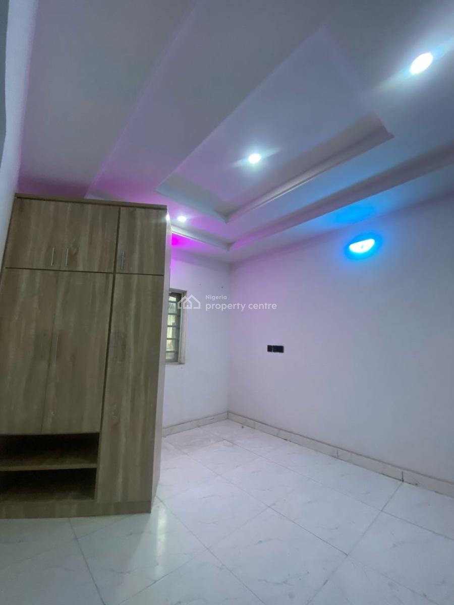 Standard Two Bedroom Apartment Upstairs with Private Staircase, Chief Dali Street Ogombo, Ajah, Lagos, Flat / Apartment for Rent
