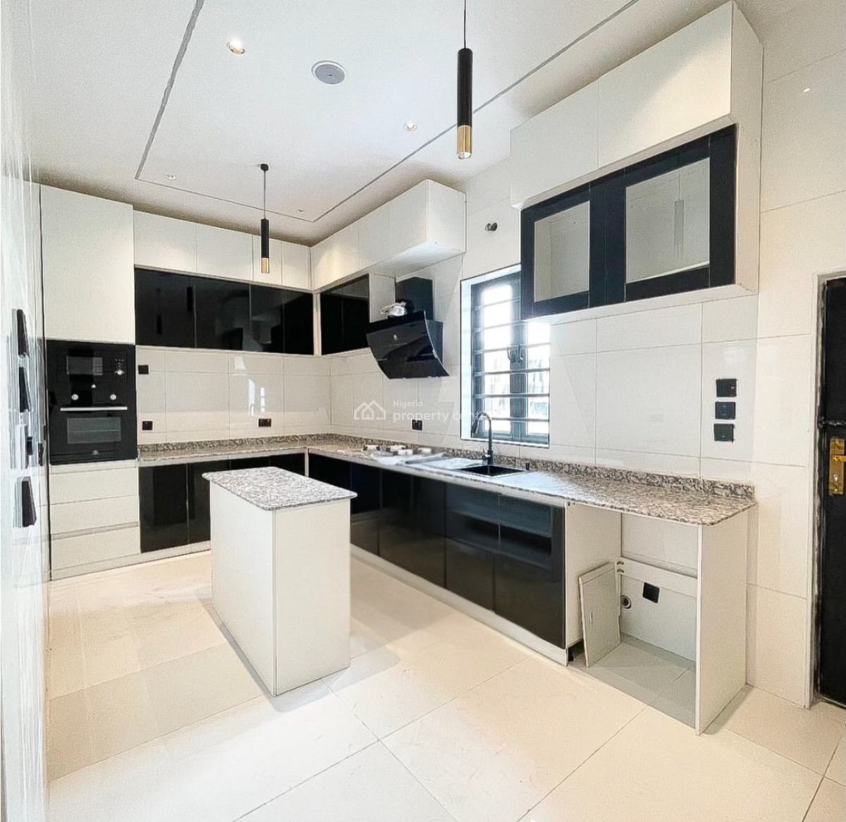 Contemporary 4 Bedroom Semi-detached Duplex with Bq, Ajah, Lagos, Semi-detached Duplex for Sale
