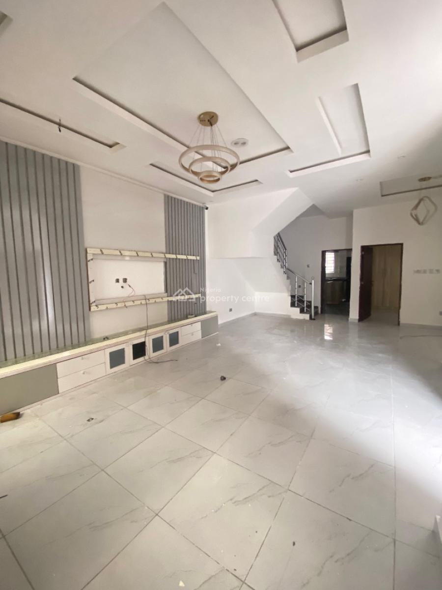 4 Bedroom Semi Detached Duplex with Bq, Chevron, Lekki, Lagos, Semi-detached Duplex for Rent