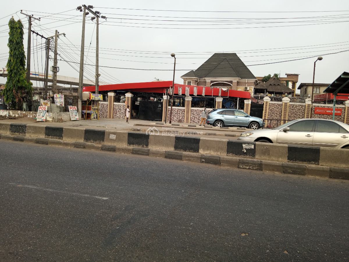 Large Bar/restaurant/night Club & Relaxation Centre on 3 Plots of Land, Ipaja Road, Near Iyana-ipaja, Egbeda, Alimosho, Lagos, Restaurant / Bar for Sale