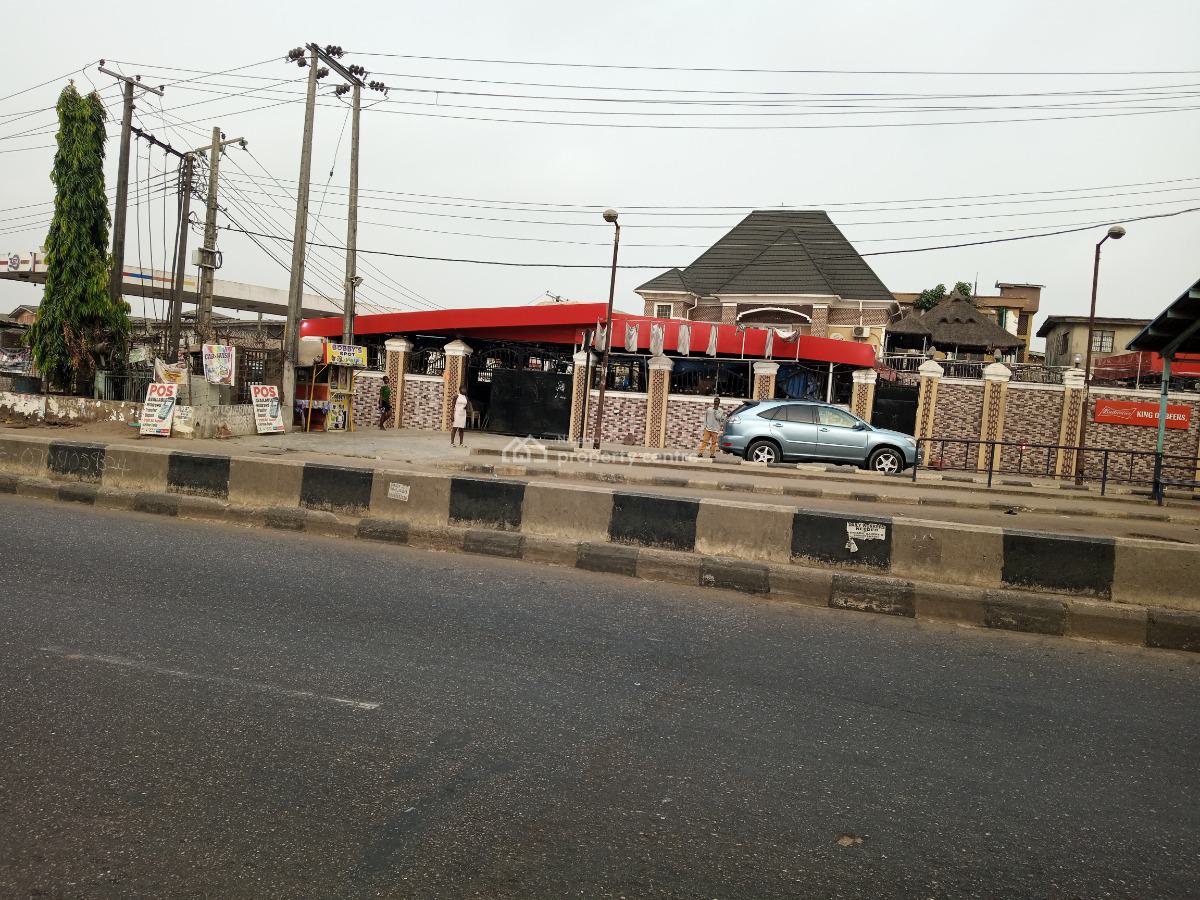 Large Bar/restaurant/night Club & Relaxation Centre on 3 Plots of Land, Ipaja Road, Near Iyana-ipaja, Egbeda, Alimosho, Lagos, Restaurant / Bar for Sale