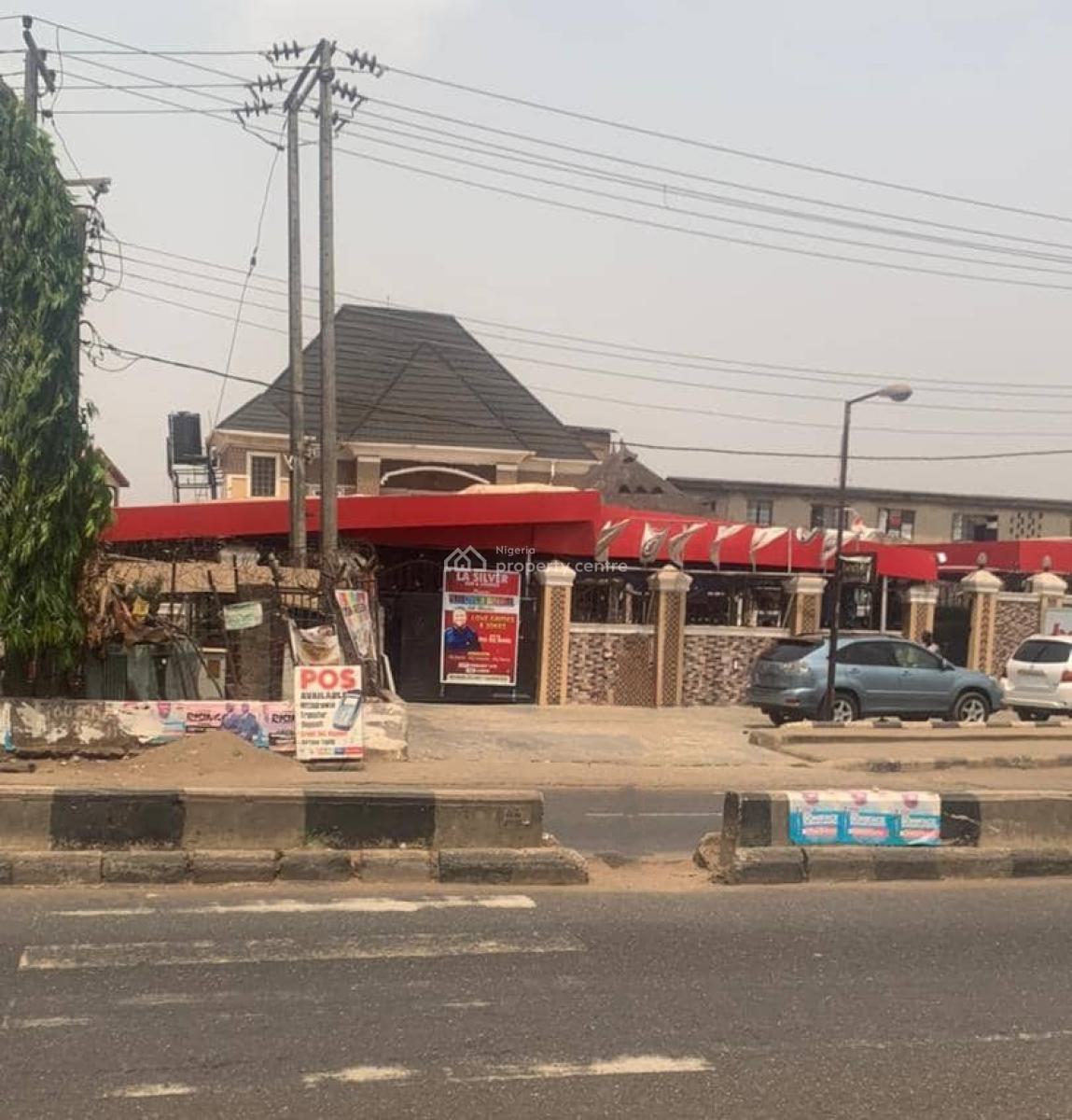 Large Bar/restaurant/night Club & Relaxation Centre on 3 Plots of Land, Ipaja Road, Near Iyana-ipaja, Egbeda, Alimosho, Lagos, Restaurant / Bar for Sale
