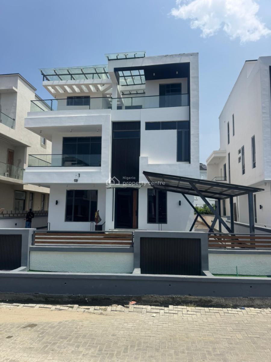 Contemporary 5 Bedroom  Fully Detached Duplex with Private Elevator, Ikota, Lekki, Lagos, Detached Duplex for Sale