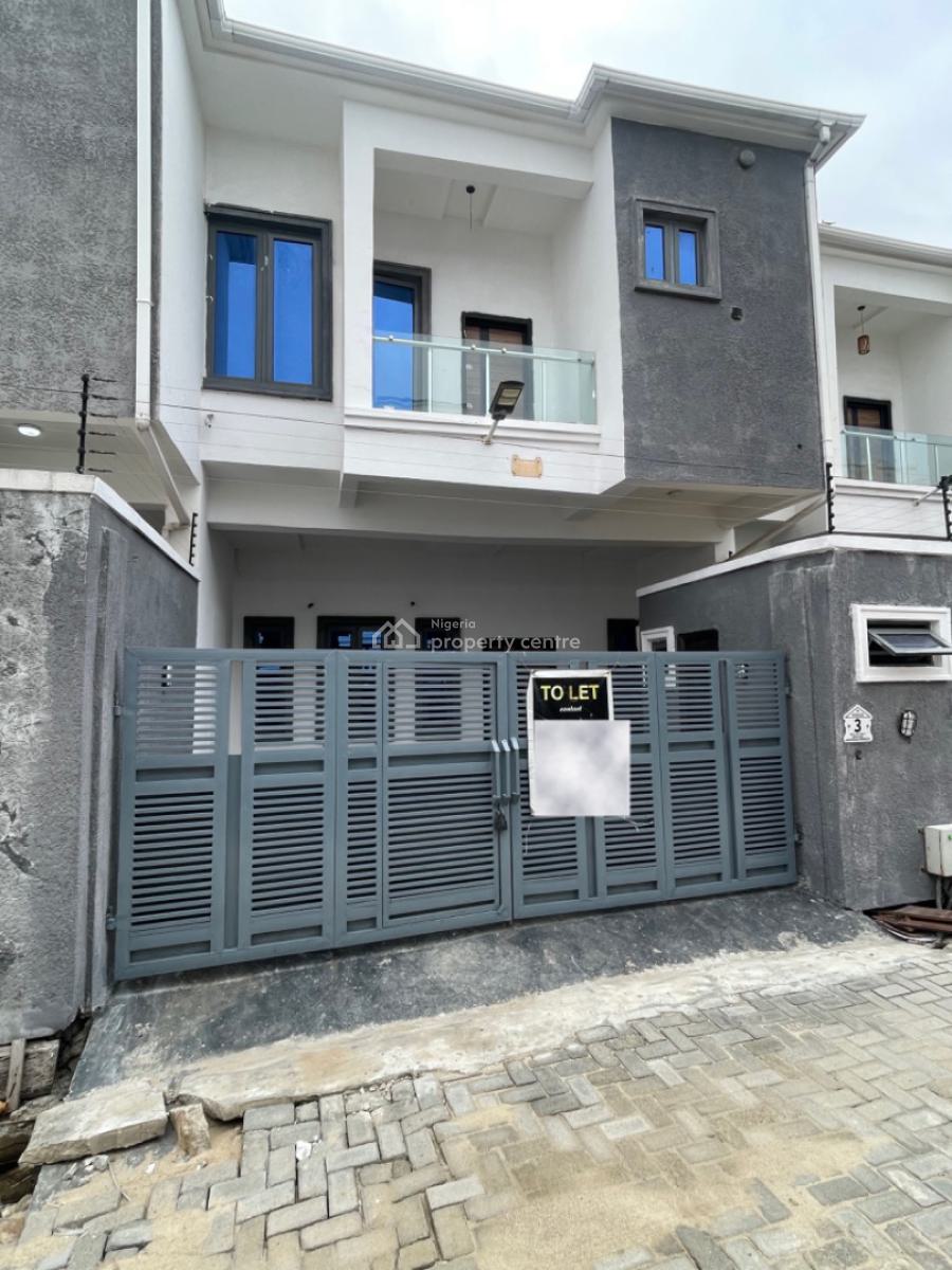 4 Bedroom Terrace Duplex (self Compound), Ikota, Lekki, Lagos, Terraced Duplex for Rent