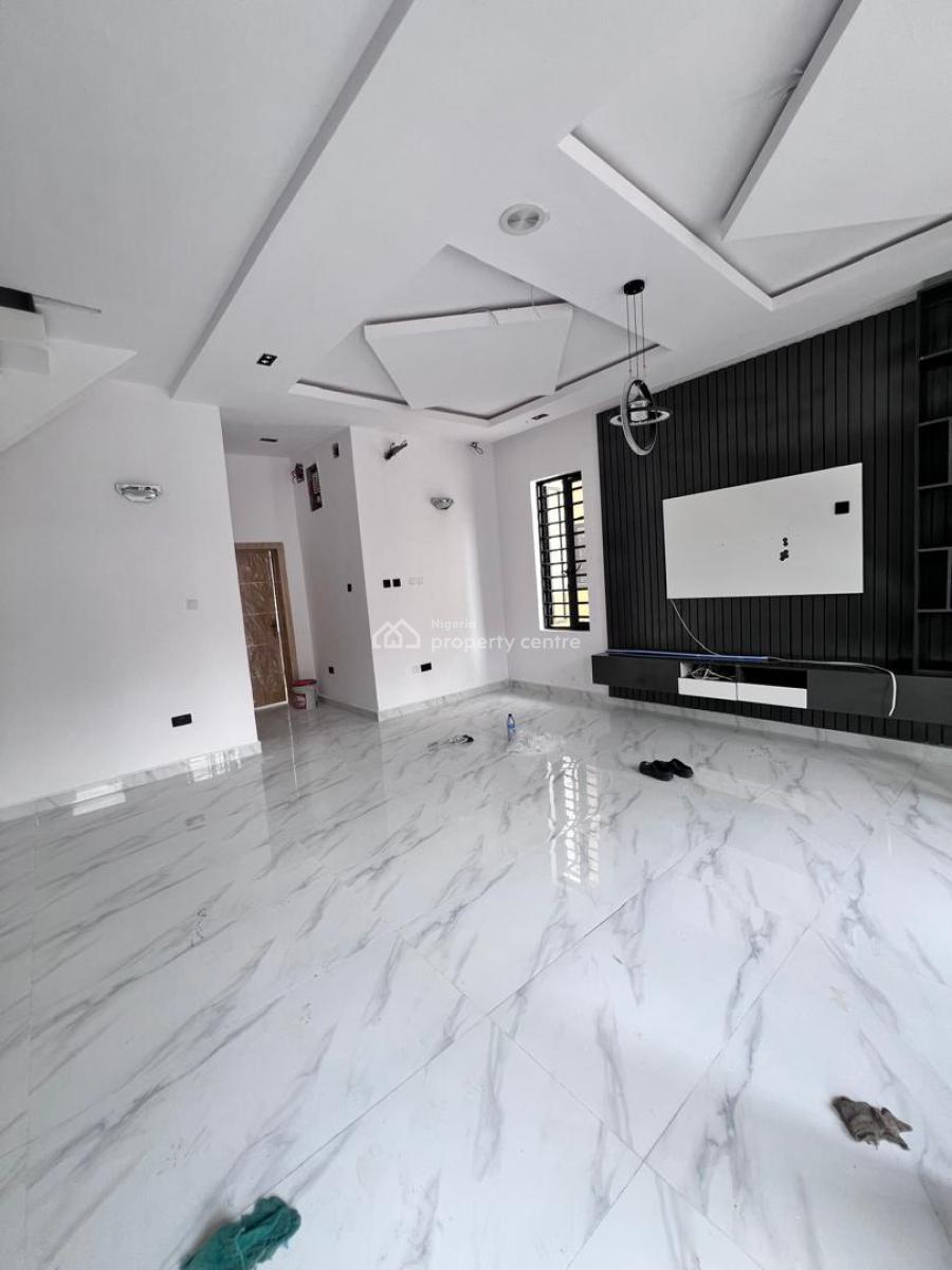 Luxury 4 Bedroom Semi Detached Duplex with a Bq in a Service Estate, Ajah, Lagos, Semi-detached Duplex for Sale