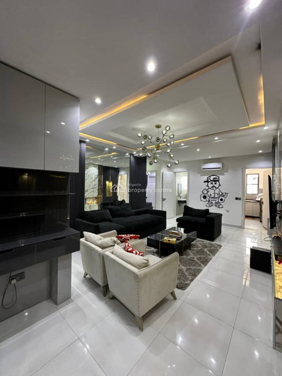 Newly Furnished 2 Bedrooms Apartment with Excellent Facilities, Ologolo, Lekki, Lagos, Flat / Apartment for Rent