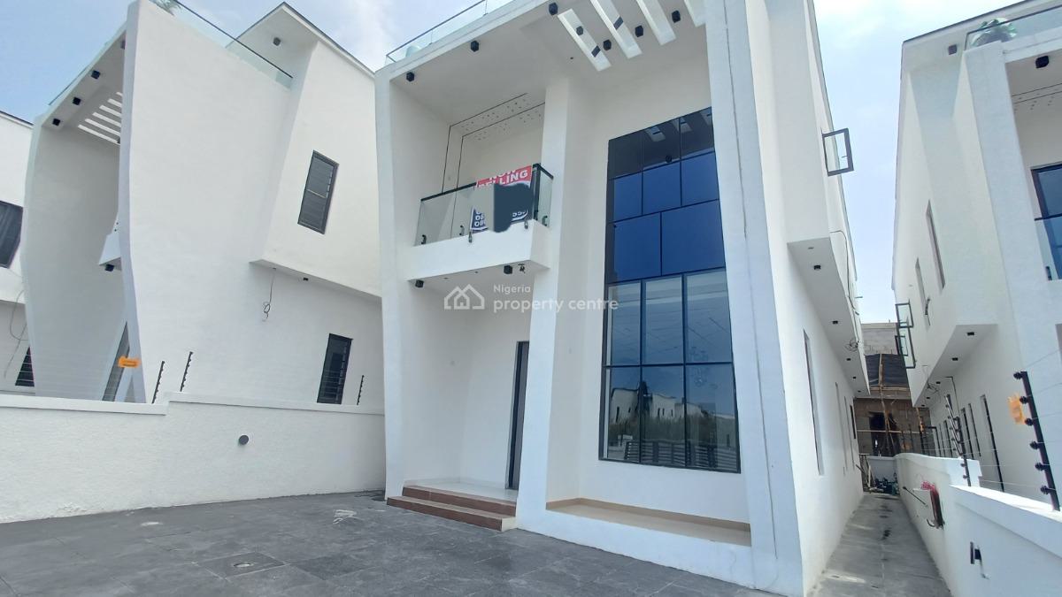 Brand New 5 Bedroom Fully Detached Duplex with Bq for Distress, Lekki Palm City Estate, Ajah, Lagos, Detached Duplex for Sale