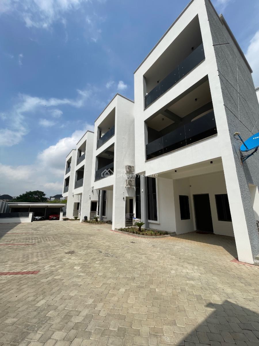 5 Bedroom Terrace Duplex with Bq, Wuye, Abuja, Terraced Duplex for Rent