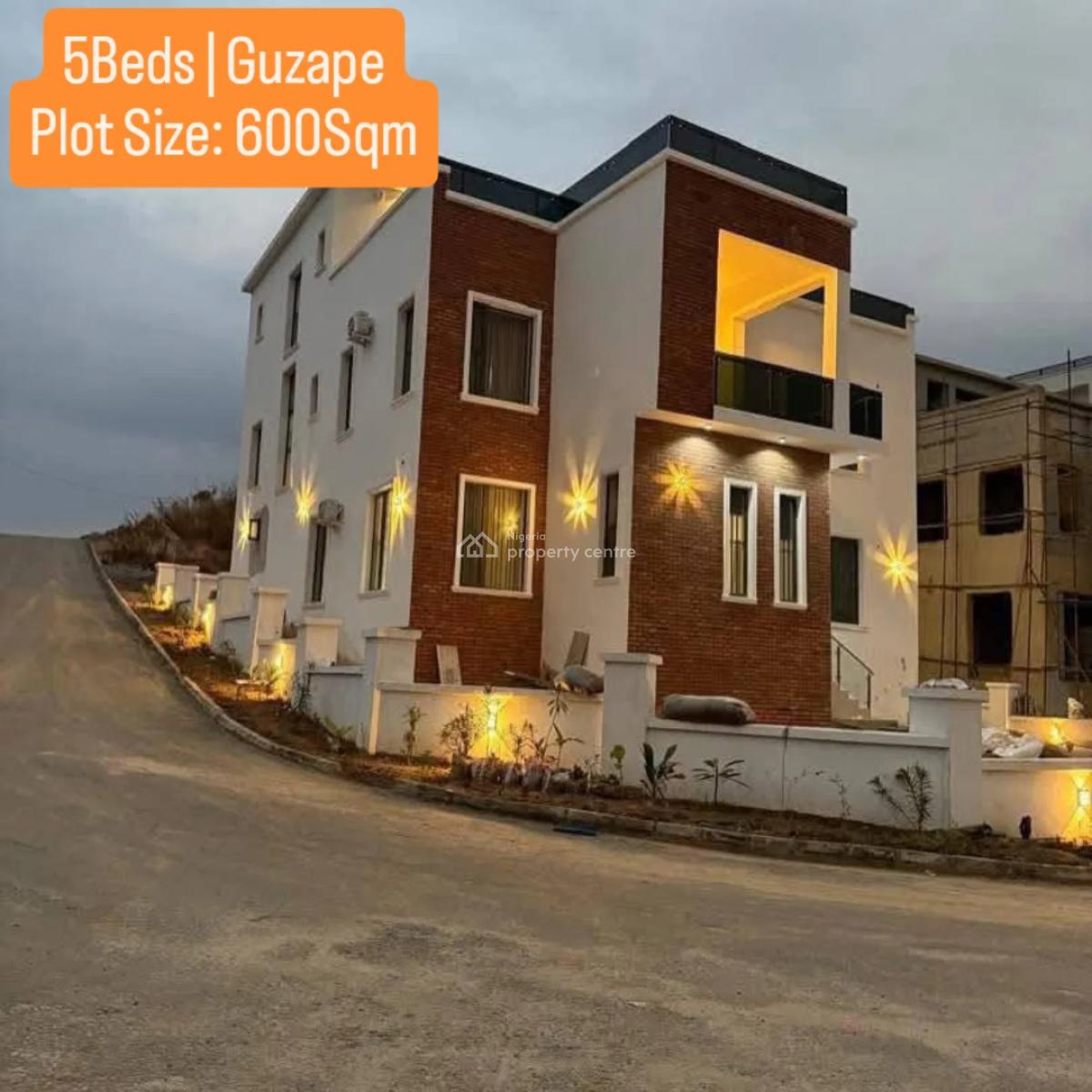 Newly Built 5 Bedroom Duplex, Fully Furnished, Plot 157 Off Silas Ilo Road, Guzape District, Abuja, Detached Duplex for Sale