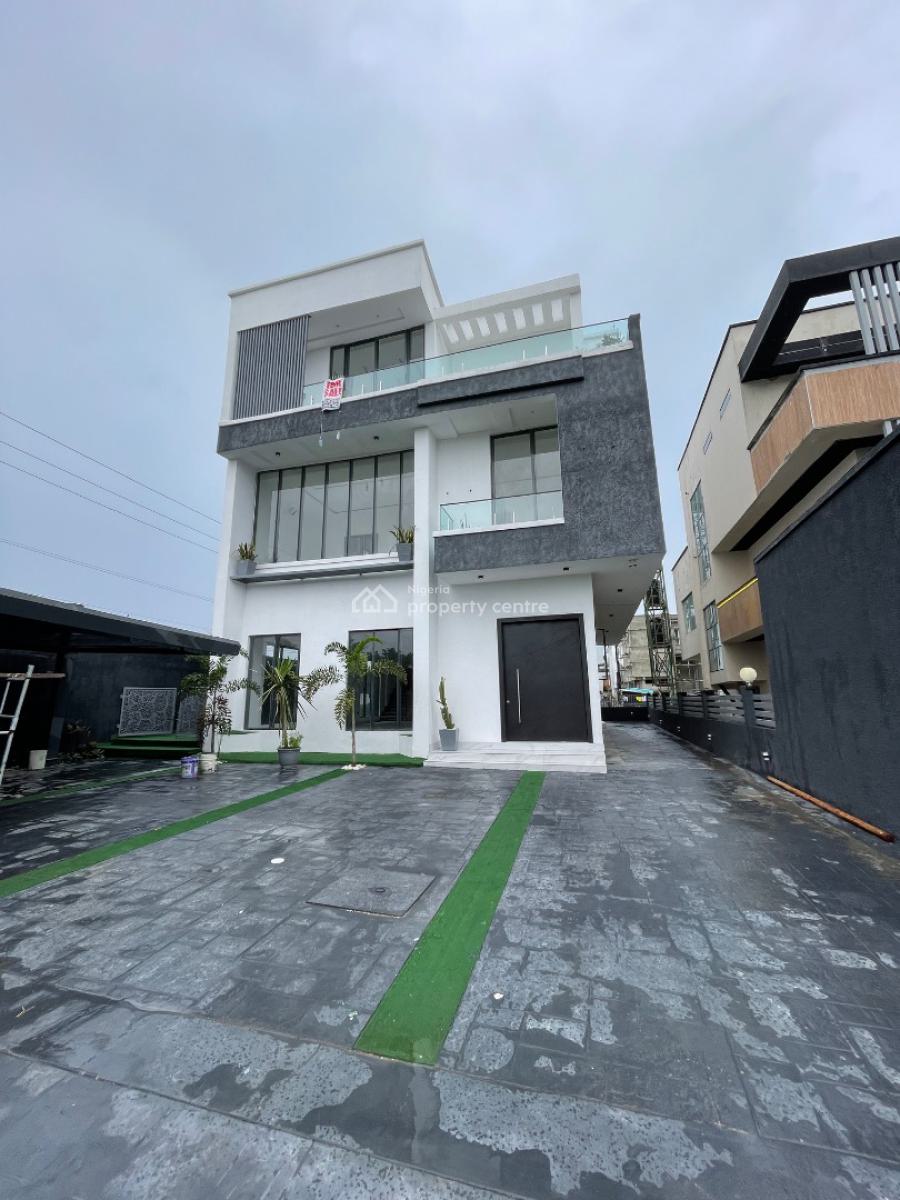 5 Bedroom Fully Detached Duplex, Victory Park, Osapa, Lekki, Lagos, Detached Duplex for Sale