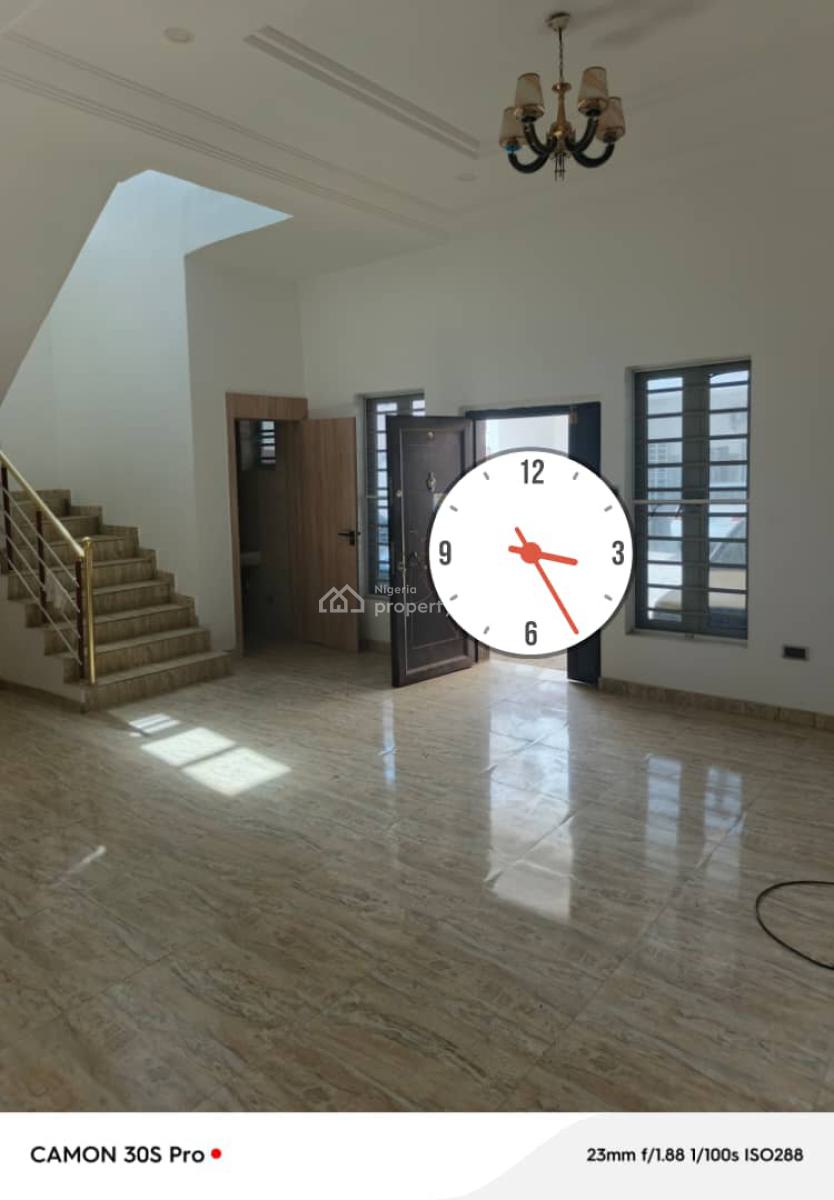 Lovely 4 Bedroom Terrace Duplex, Orchid Road Before The Roundabout, Lekki Phase 2, Lekki, Lagos, Terraced Duplex for Rent