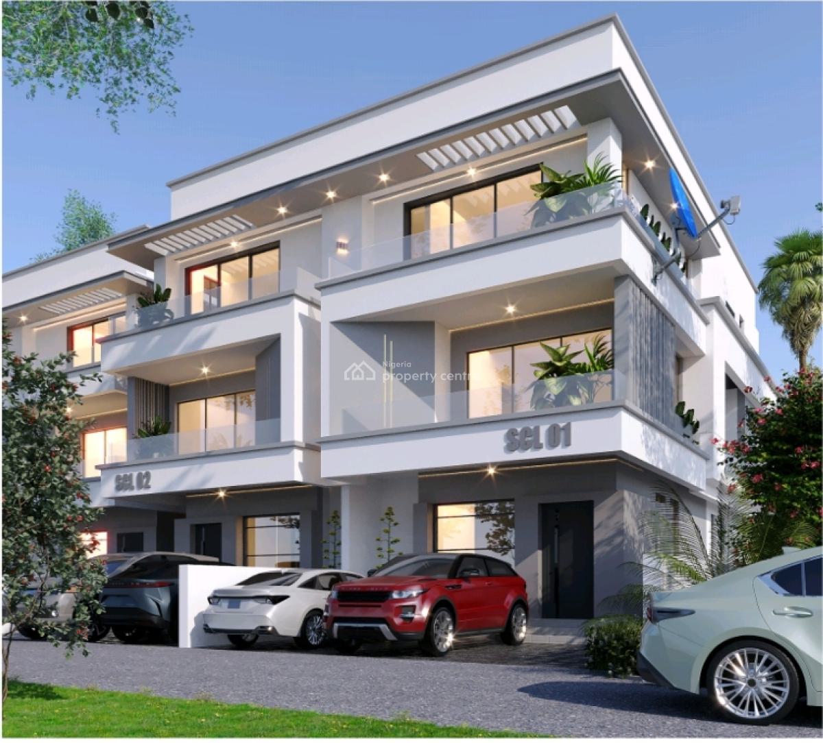 Off Plan 4 Bedroom Semi Detached  Duplex with Bq, Opebi, Ikeja, Lagos, Semi-detached Duplex for Sale