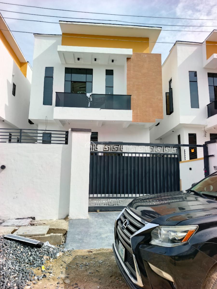 Smart Spacious Newly Built 4 Bedroom Fully-detached Duplex with Bq., Abraham Adesanya Axis, Ajah, Lagos, Detached Duplex for Sale