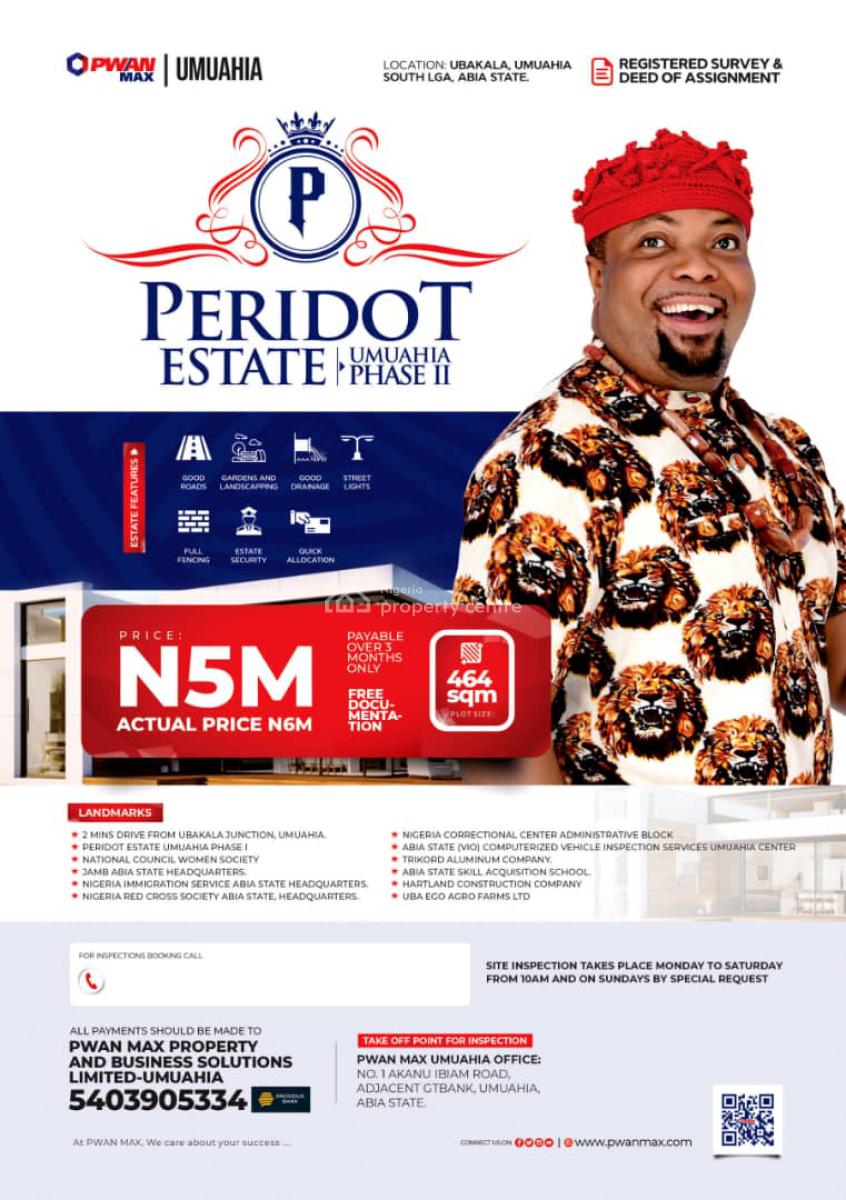 Land, Ubakala Umuahia South Lga, Aba, Abia, Mixed-use Land for Sale