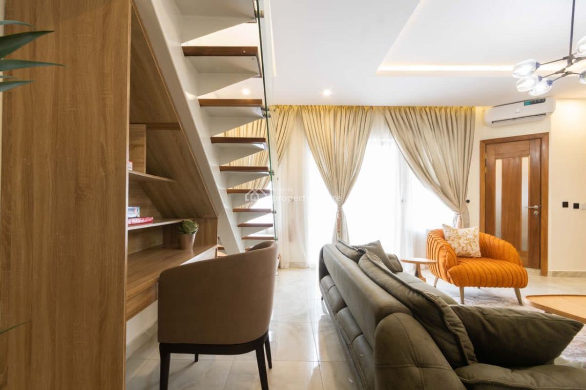 a Brand New 2 Bedroom Duplex (maisonette) with Top Notch Amenities, Lekki Phase 1, Lekki, Lagos, Flat / Apartment Short Let