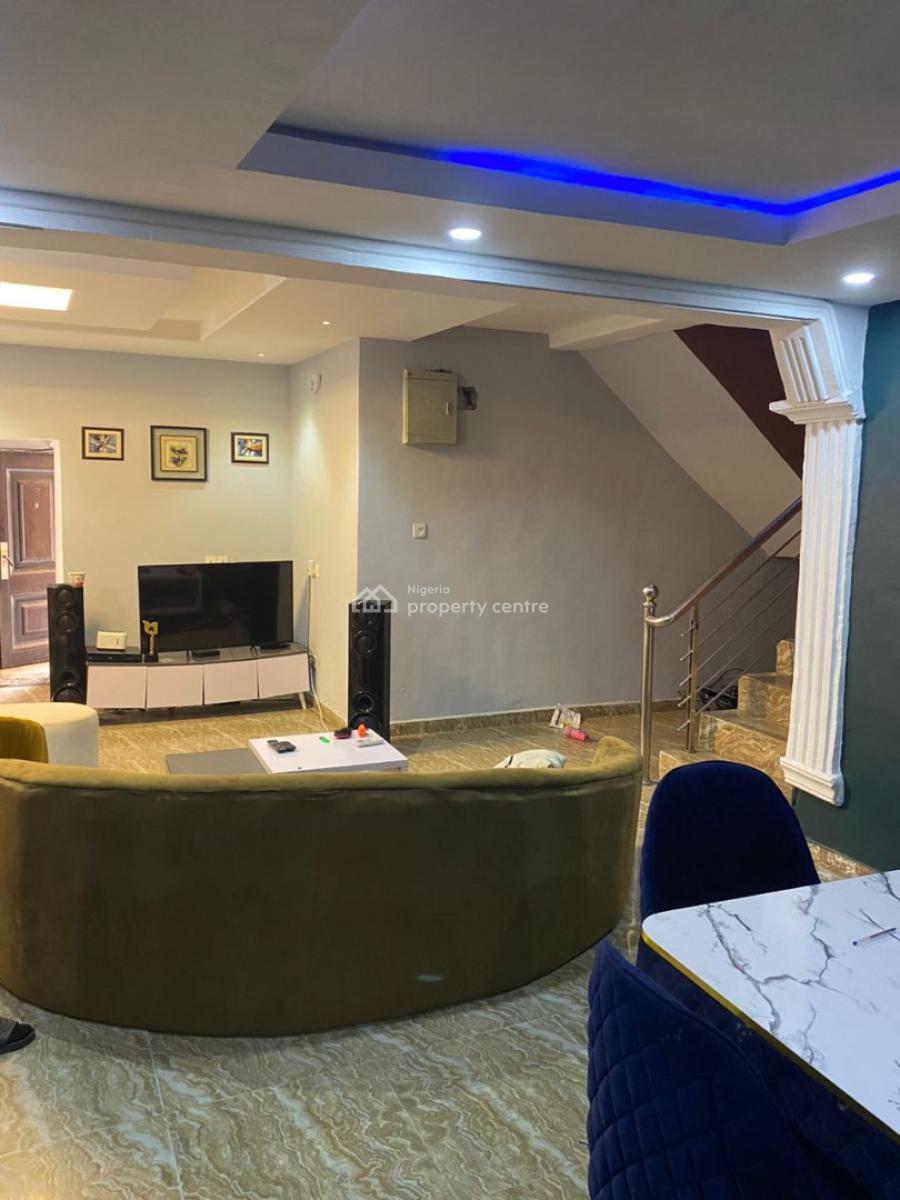 Very Neat 3 Bedroom Duplex in an Estate, Sangotedo, Ajah, Lagos, Flat / Apartment for Rent