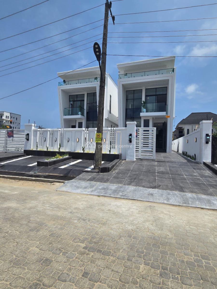 Ultra-modern 4 Bedroom Fully Detached Duplex with Pool & Bq, Ikota, Lekki, Lagos, Detached Duplex for Sale