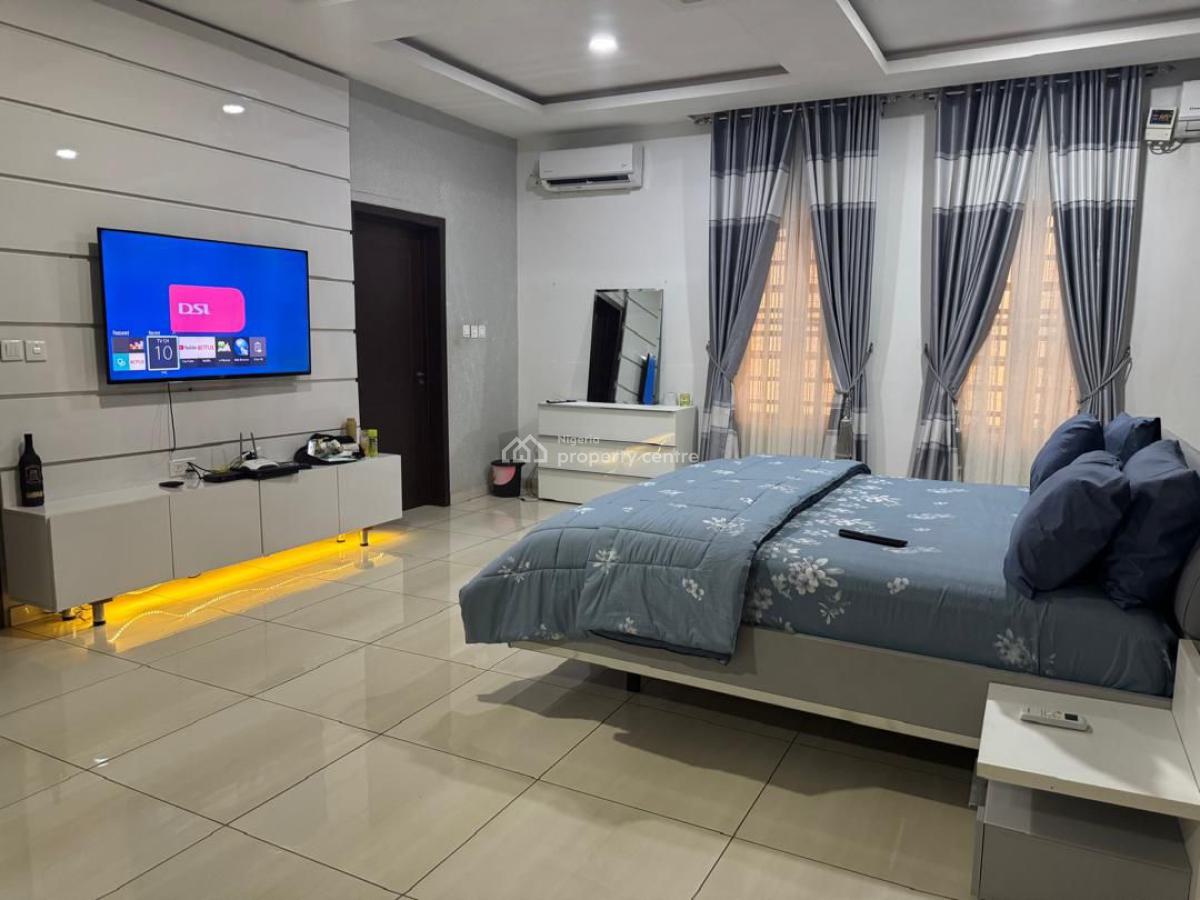 Standard 4 Bedrooms Fully Detached and Fully Furnished Duplex, Megamond Estate, Ikota, Lekki, Lagos, Detached Duplex for Rent