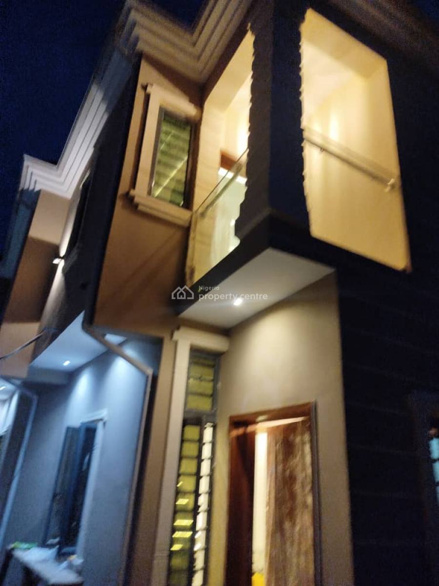 Newly 4 Bedroom Fully Detached Duplex +bq+ Swimming Pool, in an Lovely Estate Environment Off College Road, Ogba, Ikeja, Lagos, Detached Duplex for Sale