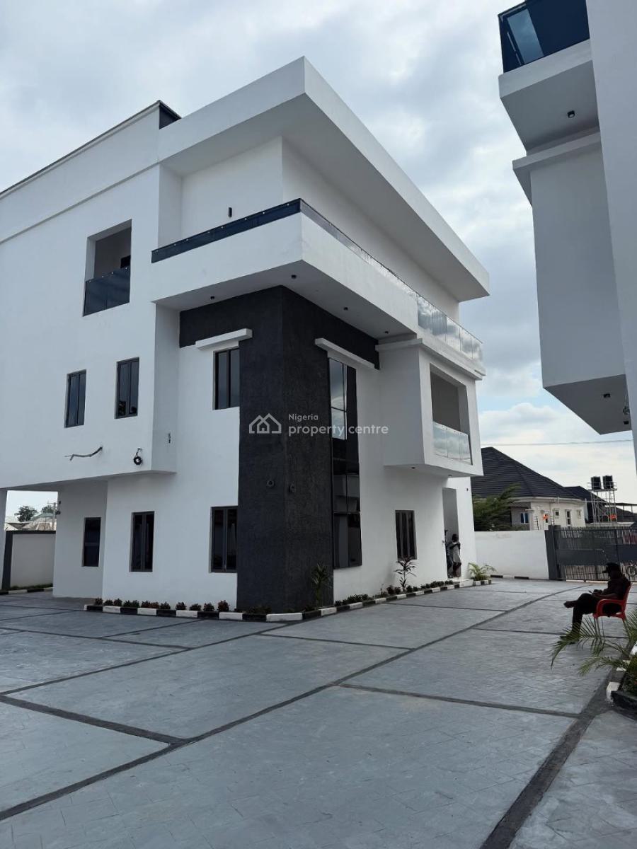 Exquisite 4 Bedroom Detached Duplex with 360 Balconies, Guzape District, Abuja, Detached Duplex for Sale