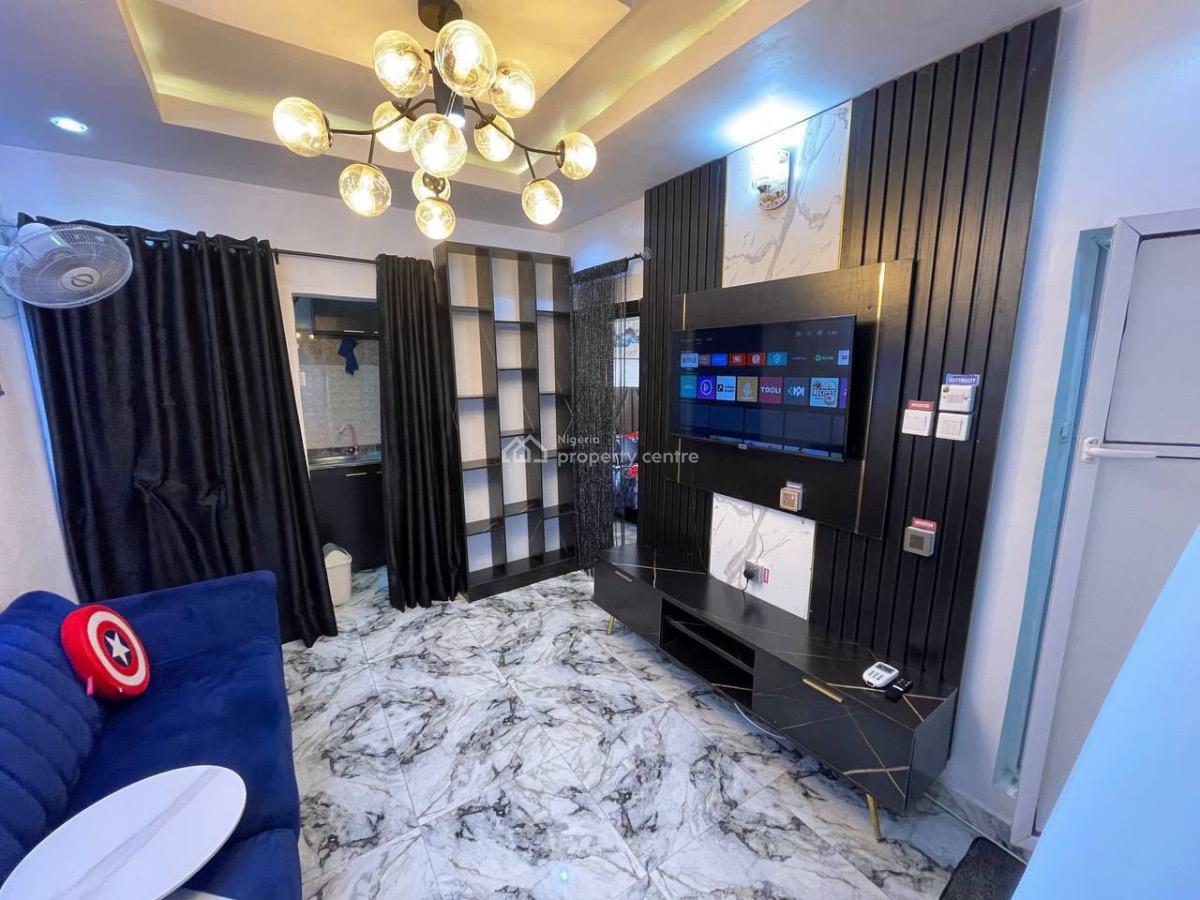 Fully Furnished & Serviced Miniflat, Yaba, Lagos, Mini Flat (room and Parlour) for Rent