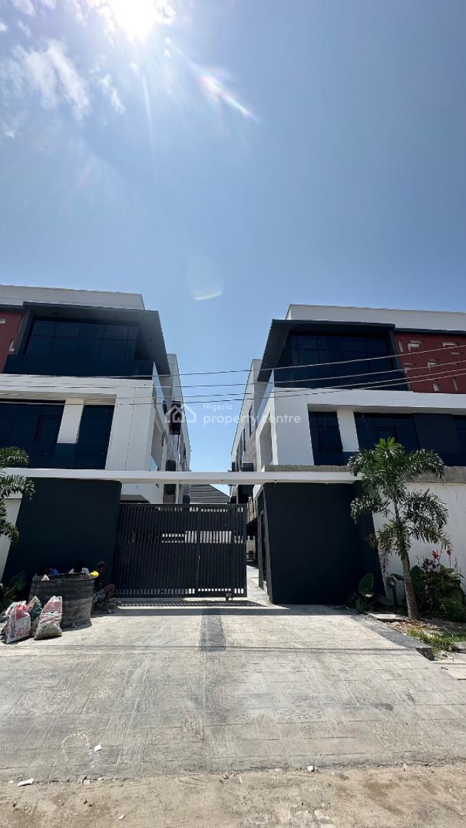 a Luxury Styled 4 Bedroom Fully Automated Terrace  + Bq + Pool + Gym, Lekki Phase 1, Lekki, Lagos, Terraced Duplex for Sale