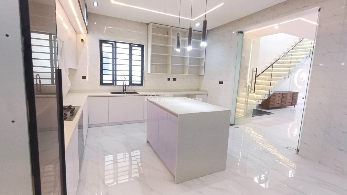 Brand New 5 Bedroom Fully Detached Duplex with Bq & Office, Lekki Palm City Estate, Ajah, Lagos, Detached Duplex for Sale
