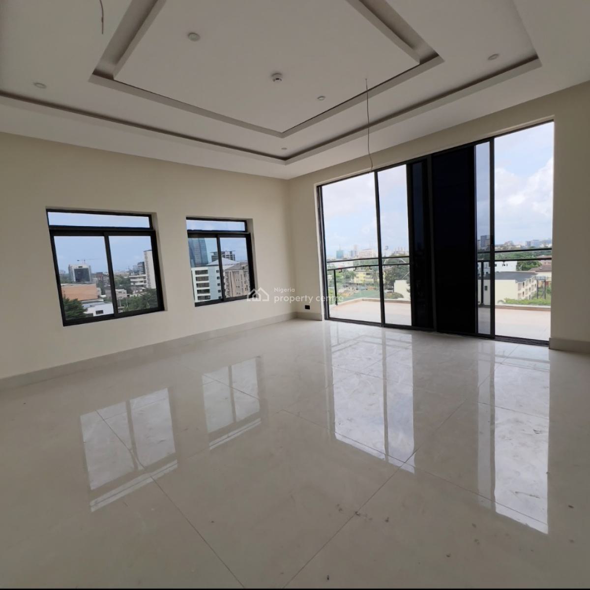 Luxury 5 Bedroom Maisonette Penthouse with an Elevator, Cinema and Gym, Ikoyi, Lagos, Flat / Apartment for Sale
