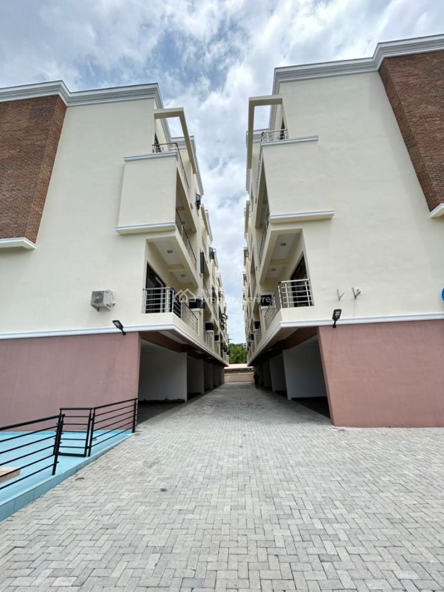 4 Bedroom Terrace Duplex with 2 Bq on 3 Floors, Ikoyi, Lagos, Terraced Duplex for Rent