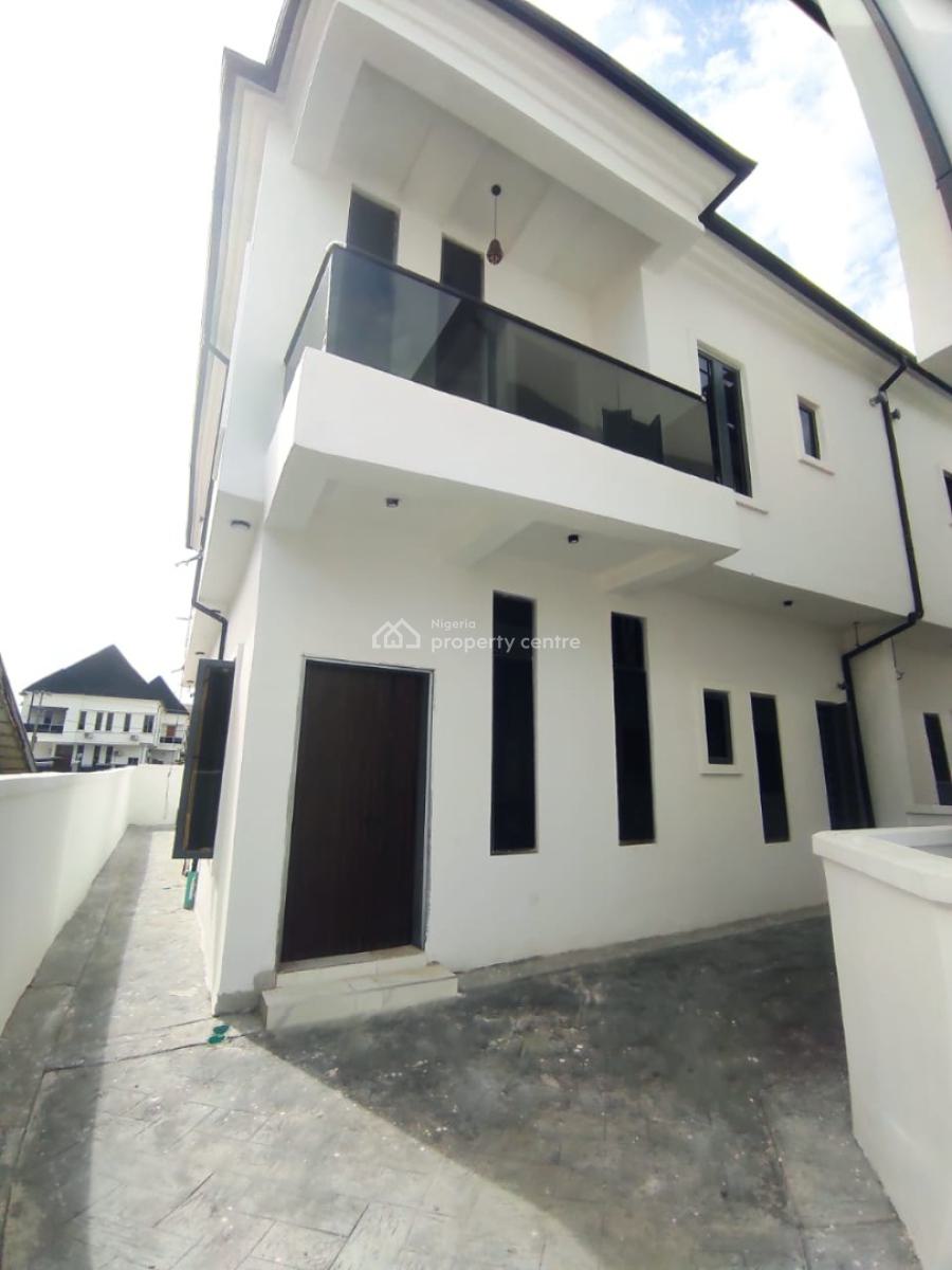 Brand New Luxury 4 Bedroom Semi Detached House, Osapa, Lekki, Lagos, Semi-detached Duplex for Sale