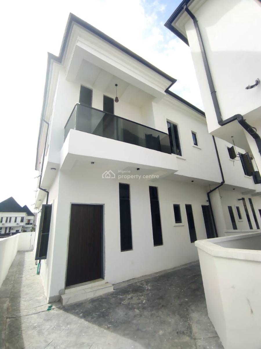Brand New Luxury 4 Bedroom Semi Detached House, Osapa, Lekki, Lagos, Semi-detached Duplex for Sale