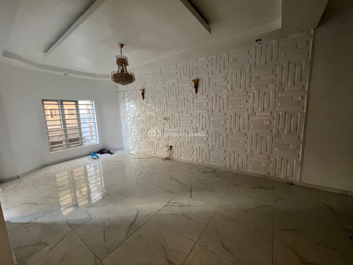 Self Compound 4 Bedroom Semi-detached Duplex with Bq, Chevron, Lekki, Lagos, Detached Duplex for Rent