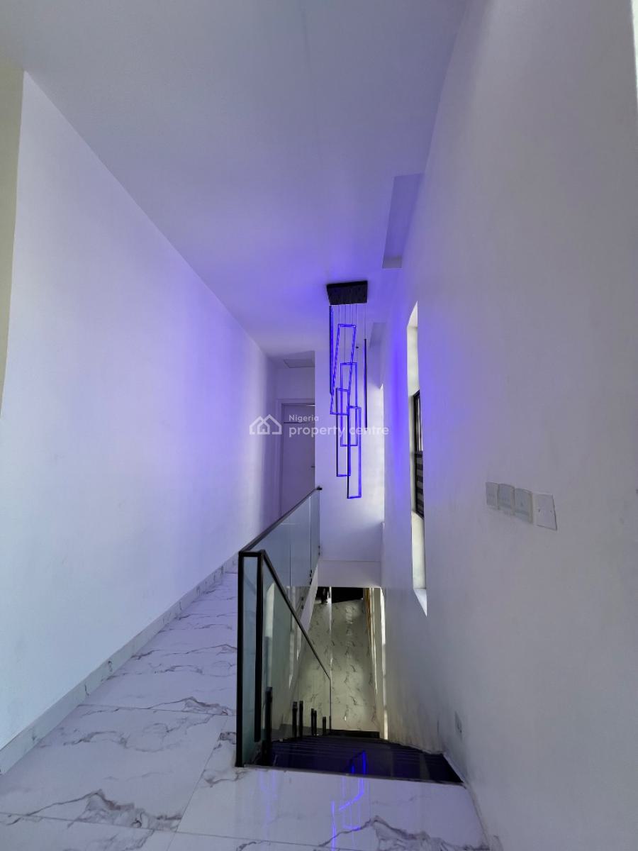 5 Bedroom Fully Detached Duplex with Swimming Pool & Study, Chevron, Lekki, Lagos, Detached Duplex for Sale