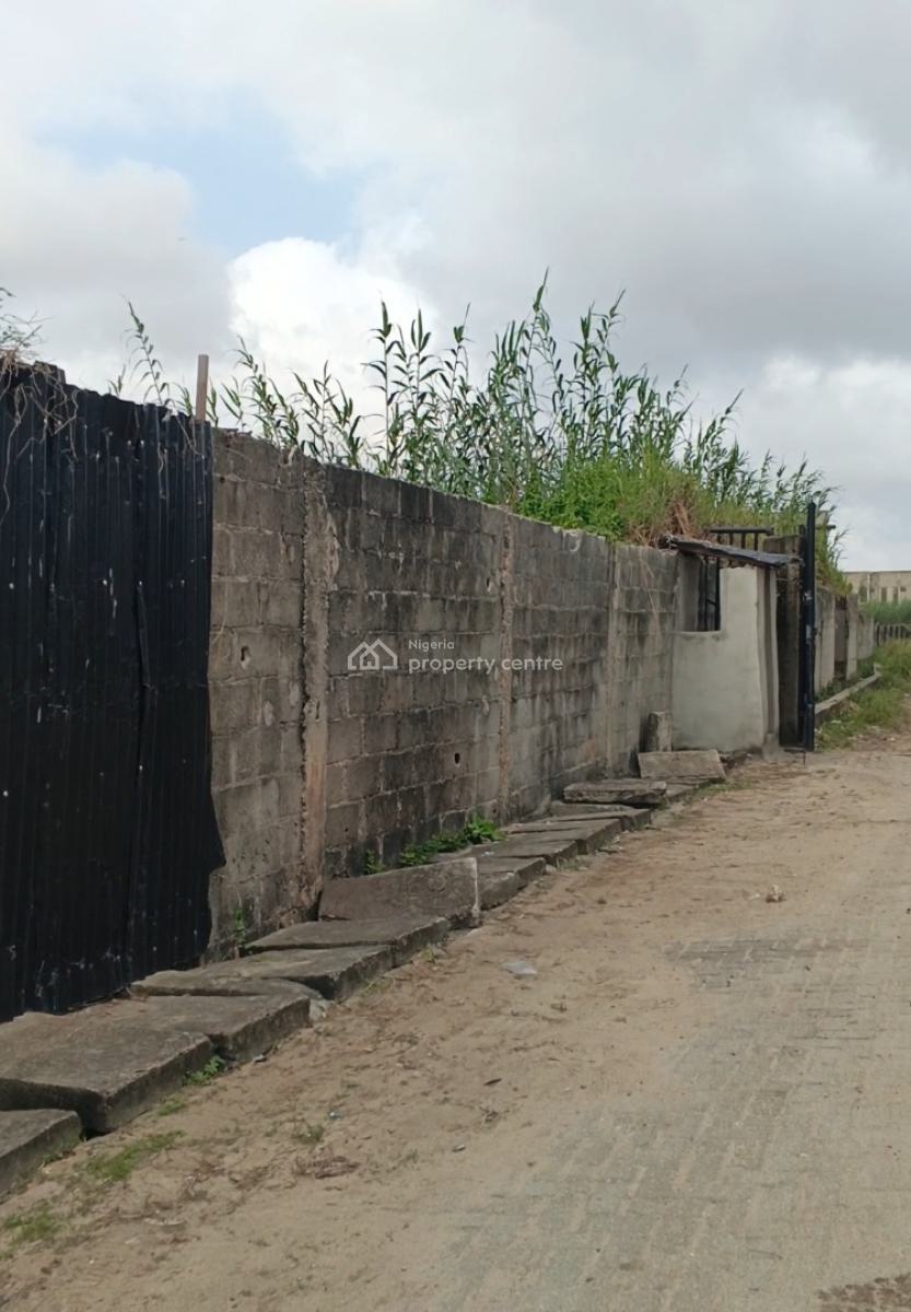 a Fenced and Gated 2 Plots of Land Together, in a Built Up Estate, L & K Estate Owode, Off Langbasa Road, Ado, Ajah, Lagos, Residential Land for Sale