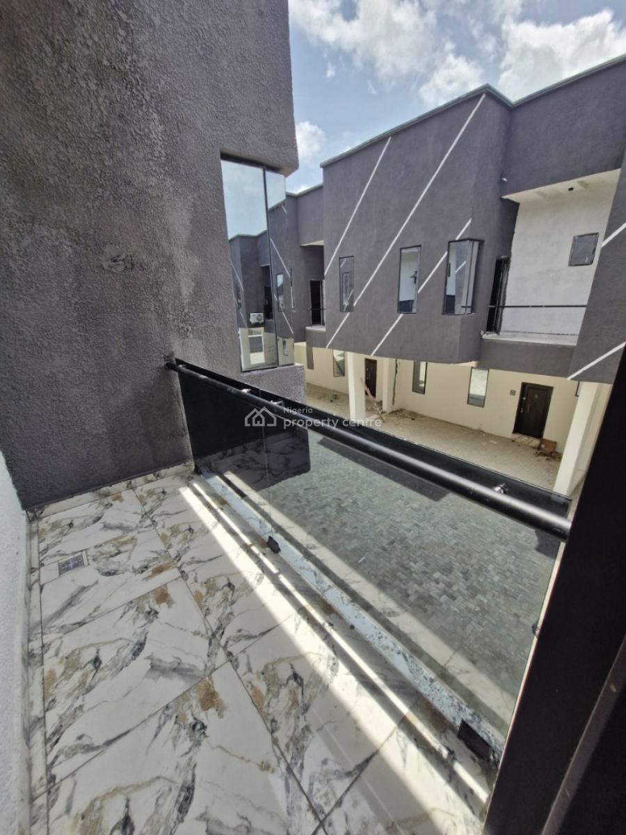 Modern 4-bedroom Terrace Duplex -- Fully Serviced, Atlantic Nominees Layout Estate, Ajah, Lagos, Terraced Duplex for Sale