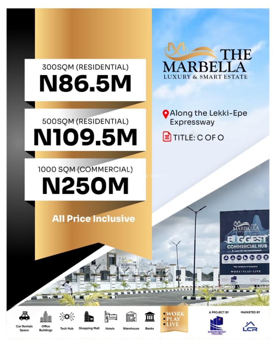 Work, Live and Play, Lekki Epe Expressway, Ibeju Lekki, Lagos, Residential Land for Sale