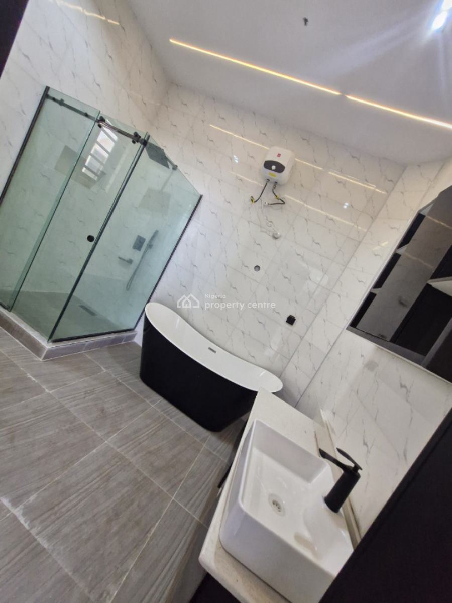 Exquisite 5-bedroom Luxury Detached Duplex with Bq, Pool & Home Office, Captains Court Estate, Ado, Ajah, Lagos, Detached Duplex for Sale