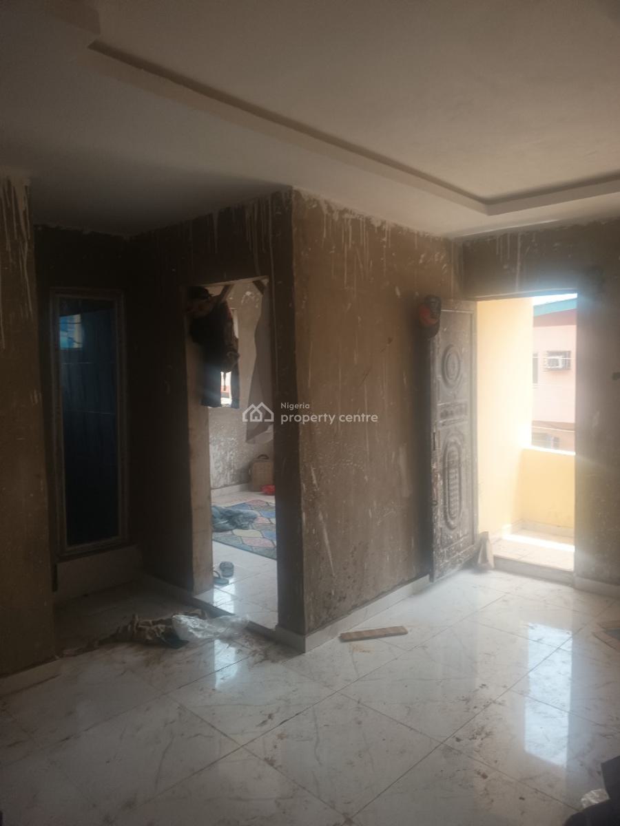 Newly Built Mini Flat + Balcony, Off Yaya Abatan Road, Ogba, Ikeja, Lagos, Mini Flat (room and Parlour) for Rent