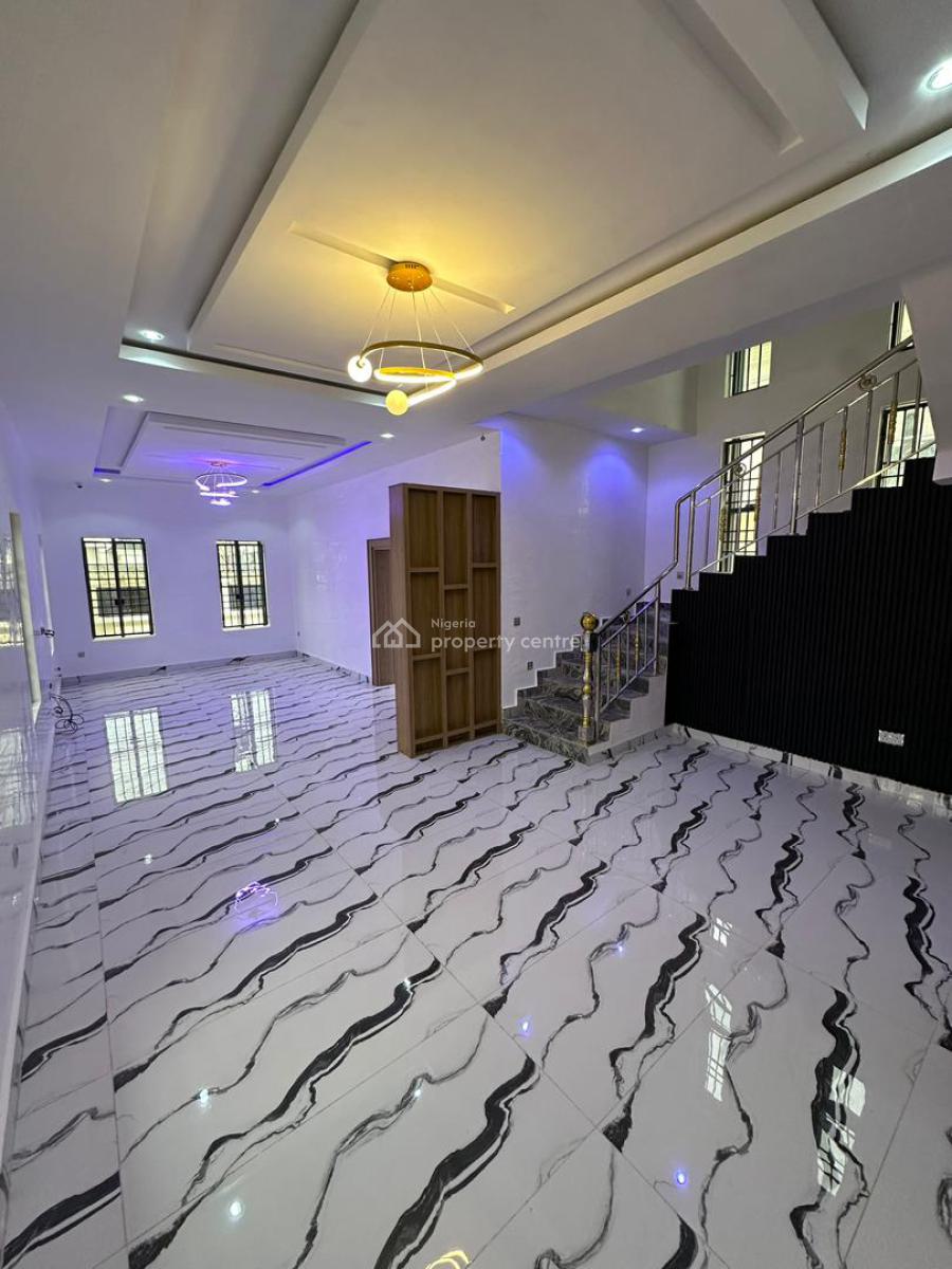 New Gated 4 Bedrooms Detached Duplex with 1 Gym House & 1 Room Bq, Extension, Gwarinpa, Abuja, Terraced Duplex for Sale