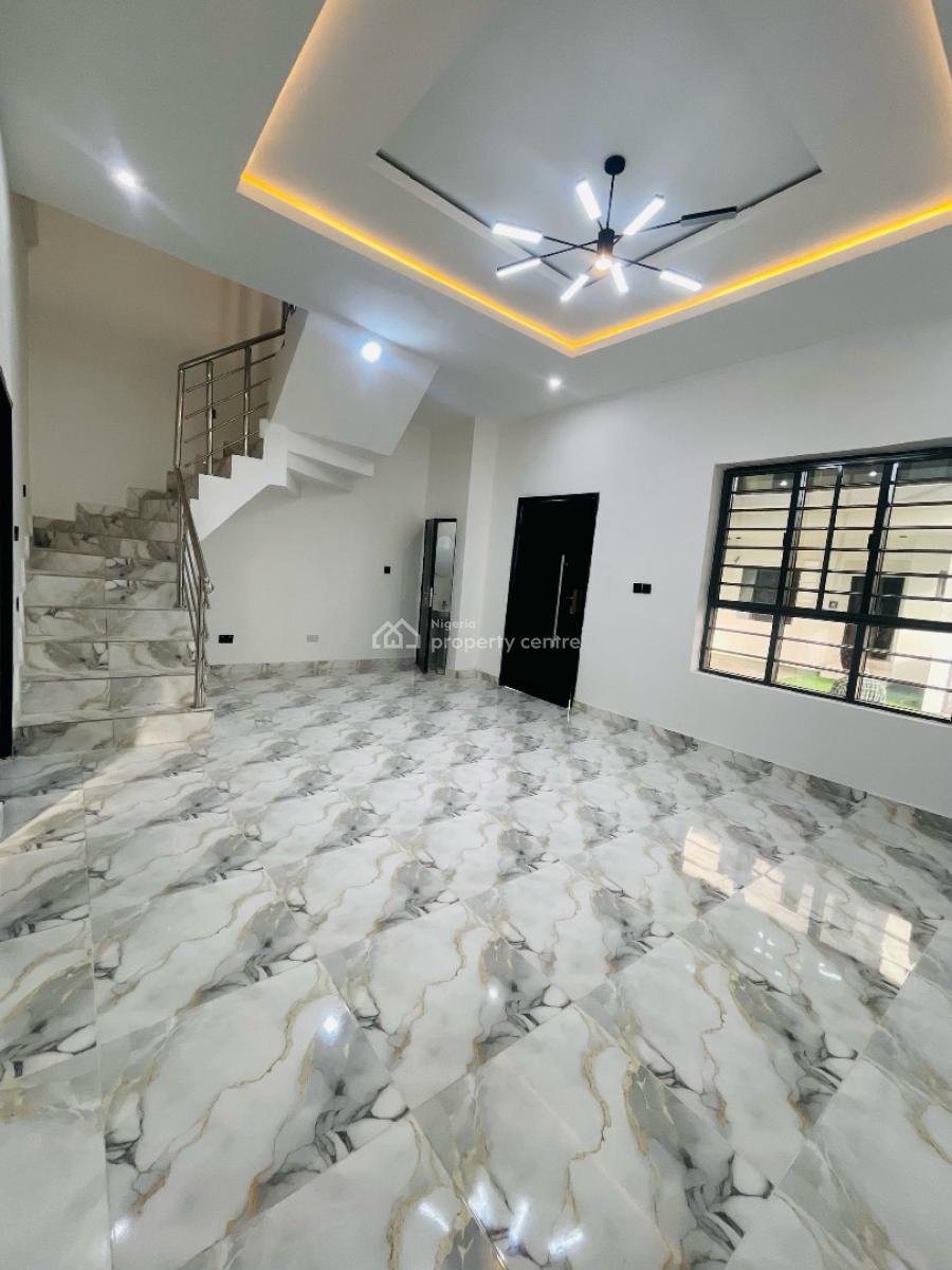 Newly Built Luxury 4 Bedroom Terrace Duplex at a Priced Location, Ajah, Lagos, Terraced Duplex for Sale