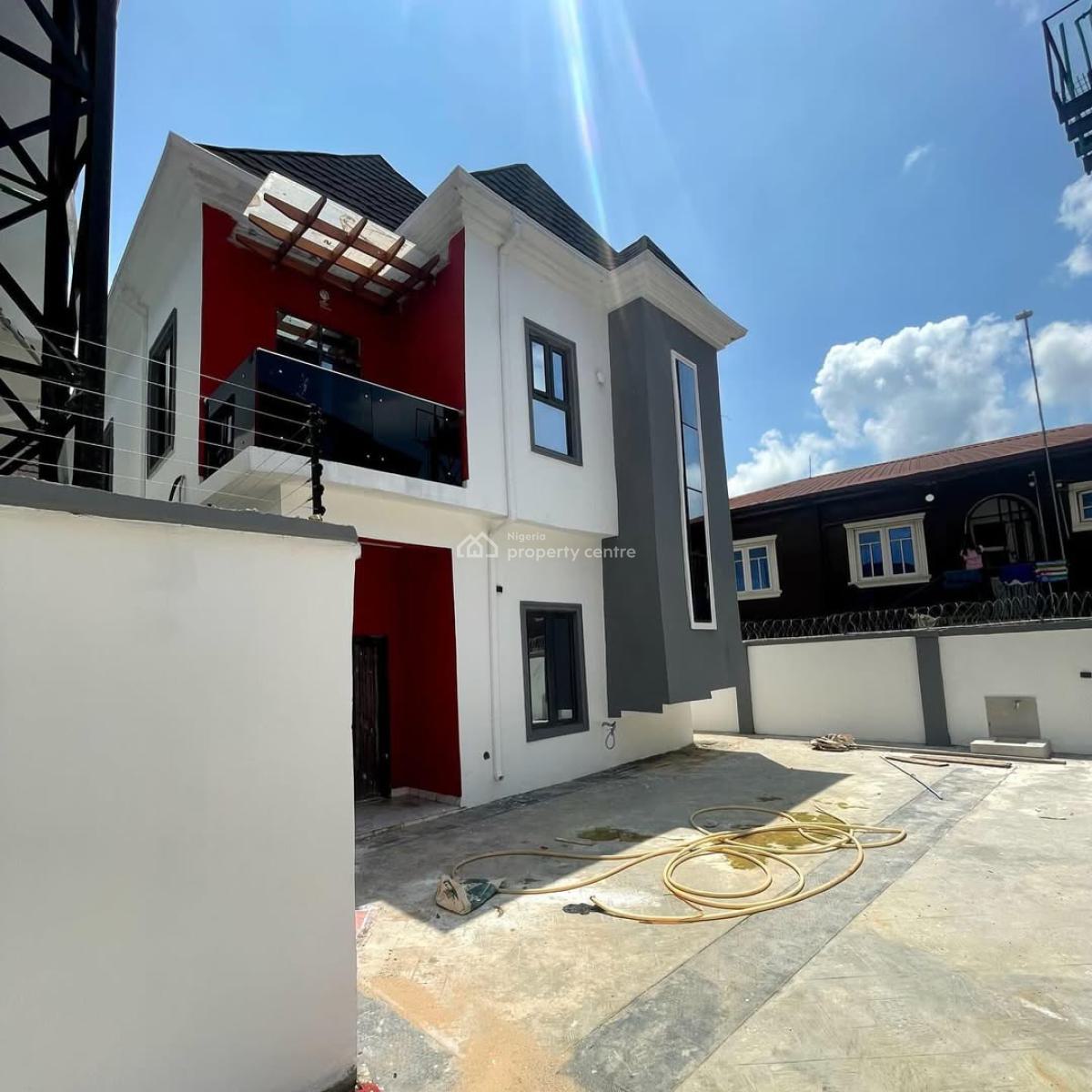 Eye-catchy 5 Bedroom Fully Detached Duplex Plus Bq, Gra Phase 1, Magodo, Lagos, Detached Duplex for Sale