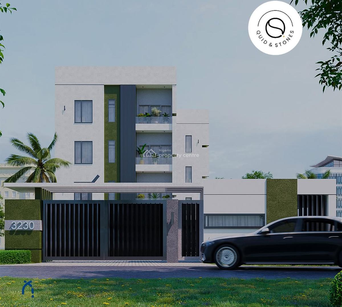 Luxury Off Plan 3 Bedroom Apartment with Bq and Elevator, Maitama District, Abuja, Flat / Apartment for Sale