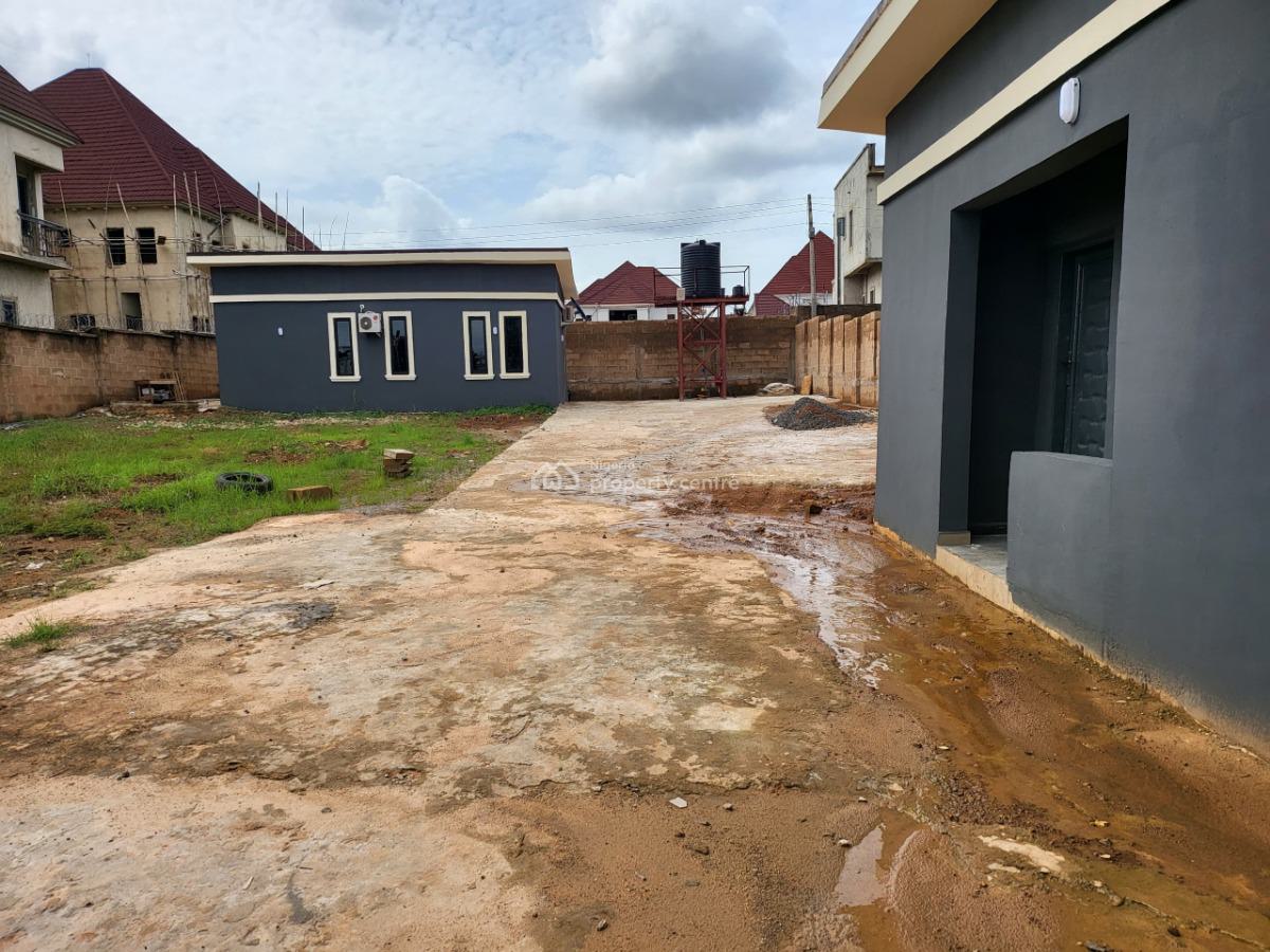 Fenced/gated Plots of Land with 1 Bedroom & Palour Apartment Bq, Heliu District Estate Along  Ph Expressway, Enugu, Enugu, Residential Land for Sale